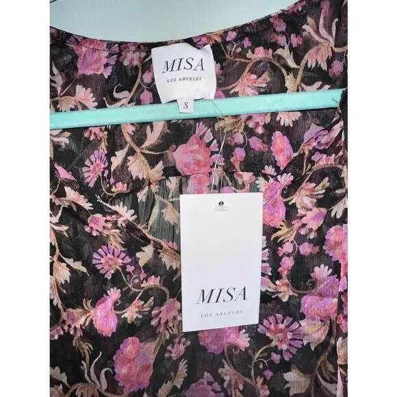 MISA Los Angeles Rosetta Fleur Rosie top size small - Picture 6 of 8